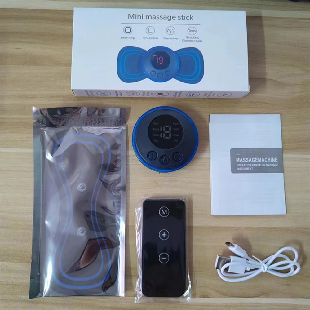 New Cervical Massage Device Mini Massager Micro Current Neck Portable Shoulder Massager to Relieve Fatigue