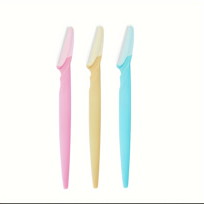 Set of 3 to 24 Eyebrow Razors And Facial Hair Trimmers, Grooming Kit for Both Men And Women to Remove Facial Hair.