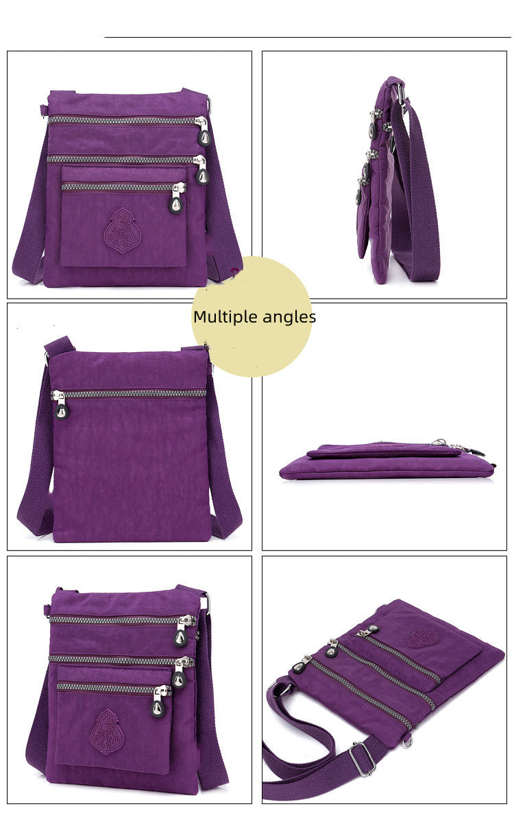 [Casual Crossbody Bag] Lightweight Crossbody Small Bag | Women's Casual Travel Close-Fitting Coin Purse Nylon Cloth