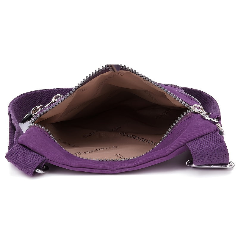 [Casual Crossbody Bag] Lightweight Crossbody Small Bag | Women's Casual Travel Close-Fitting Coin Purse Nylon Cloth