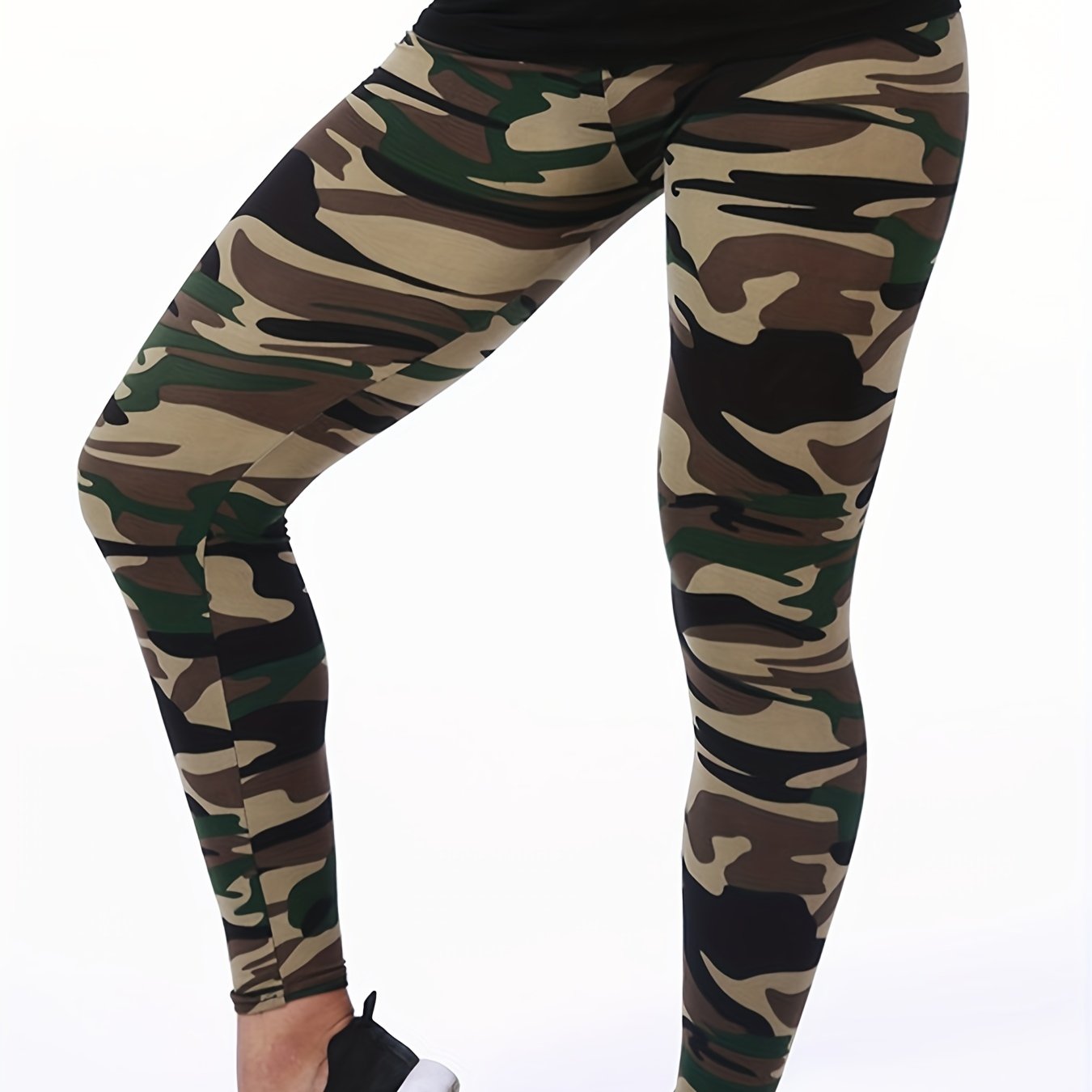 [Floral Leggings] High Waist Floral Printed Women's Leggings | Casual Sweatpants Pants