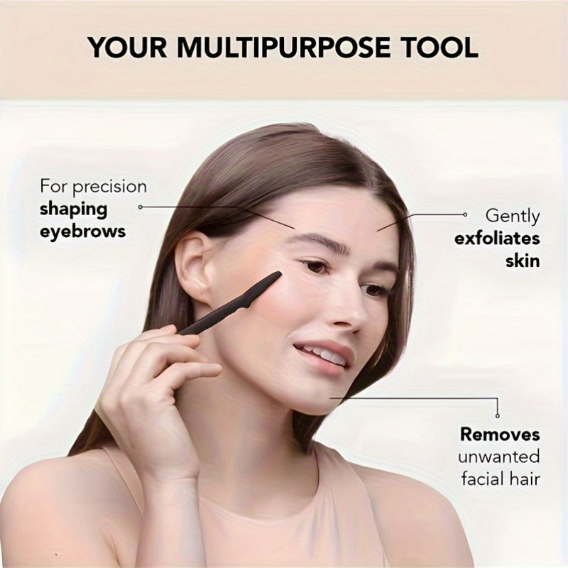 Set of 3 to 24 Eyebrow Razors And Facial Hair Trimmers, Grooming Kit for Both Men And Women to Remove Facial Hair.