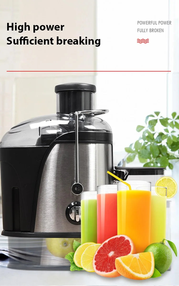 400W Juicer Machine,22000RPM Juicer with 3-inch Big Mouth for Whole Fruits and Veg,Juice Extractor with 2 Speeds,Easy to Clean