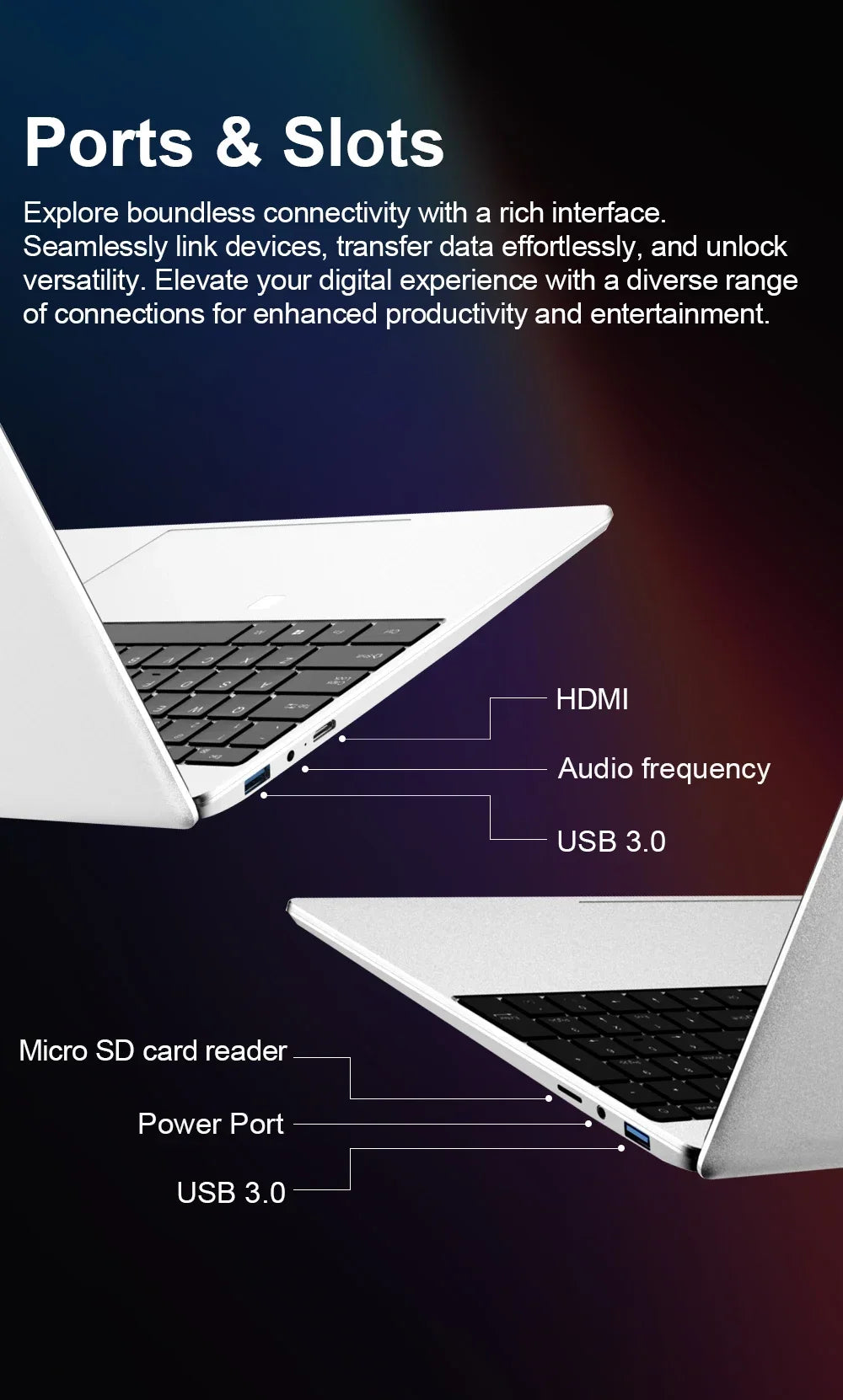 2025 New 15.6"  Windows 11 Laptop Computer Intel Celeron N4000 Computer 16GB DDR4 1/2TB SSD Fingerprint Unlock Notebook Laptops