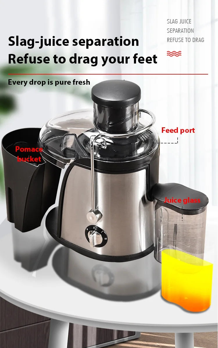 400W Juicer Machine,22000RPM Juicer with 3-inch Big Mouth for Whole Fruits and Veg,Juice Extractor with 2 Speeds,Easy to Clean
