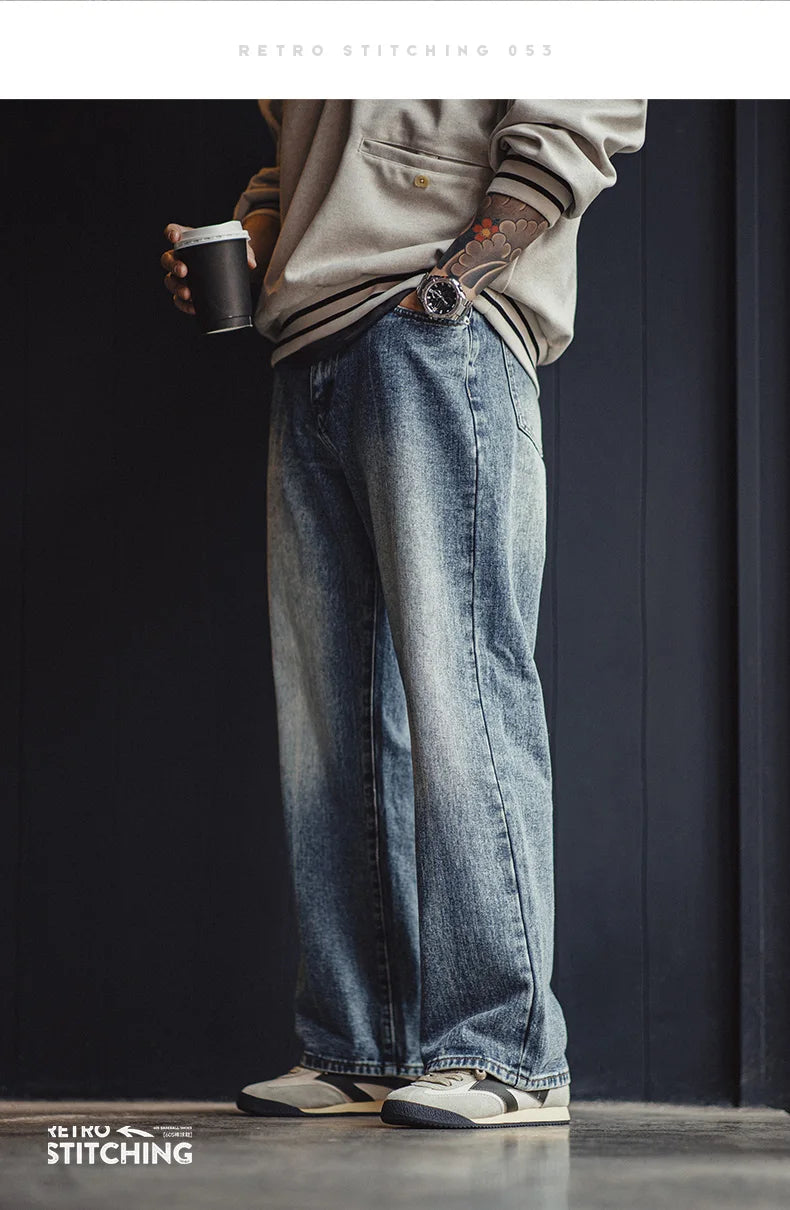 Maden Men's Shoes Discovery Series Retro Jogging Spring Casual Breathable Low-top Sneaker Thick-soled German Training Shoes