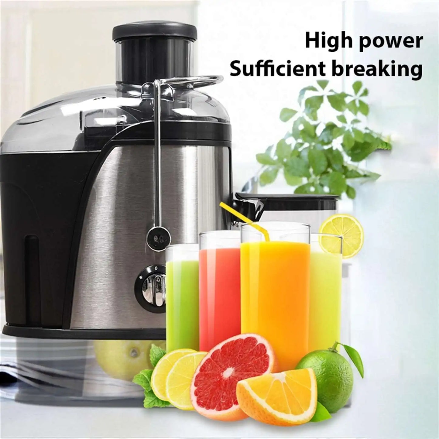 400W Juicer Machine,22000RPM Juicer with 3-inch Big Mouth for Whole Fruits and Veg,Juice Extractor with 2 Speeds,Easy to Clean