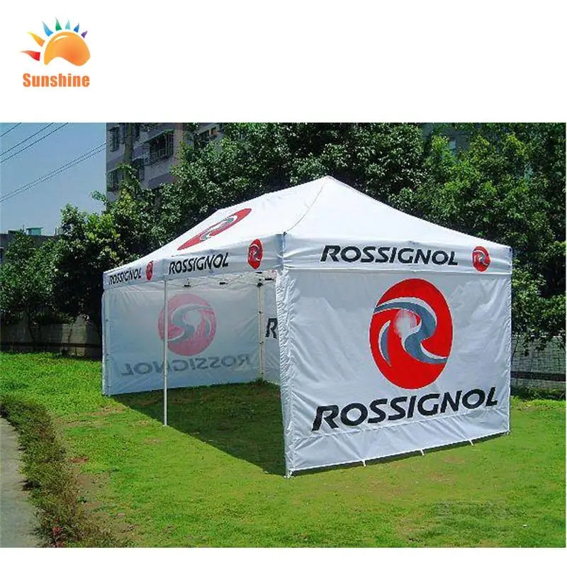 Custom Hot-selling and Popular Outdoor Aluminum Alloy Trade Show Tents with Advertising Event Logos Free Design