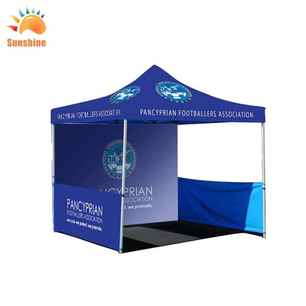 Custom Hot-selling and Popular Outdoor Aluminum Alloy Trade Show Tents with Advertising Event Logos Free Design