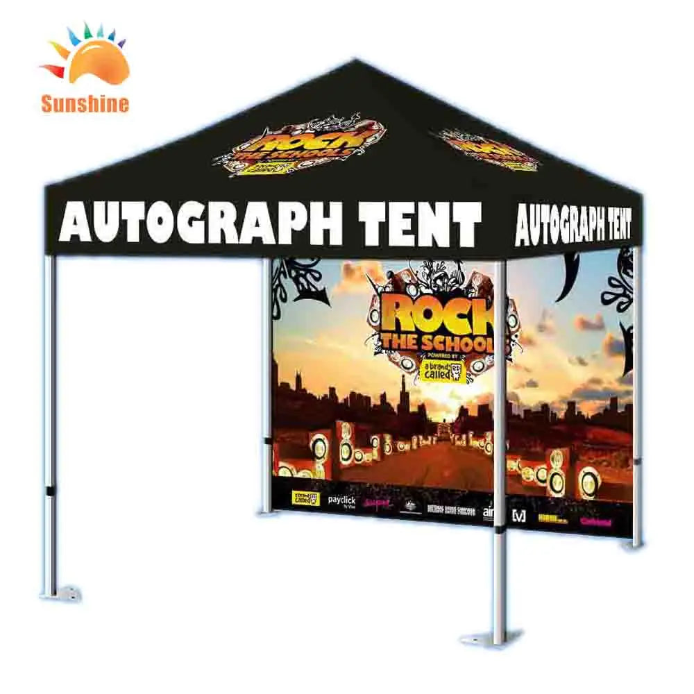 Custom Hot-selling and Popular Outdoor Aluminum Alloy Trade Show Tents with Advertising Event Logos Free Design