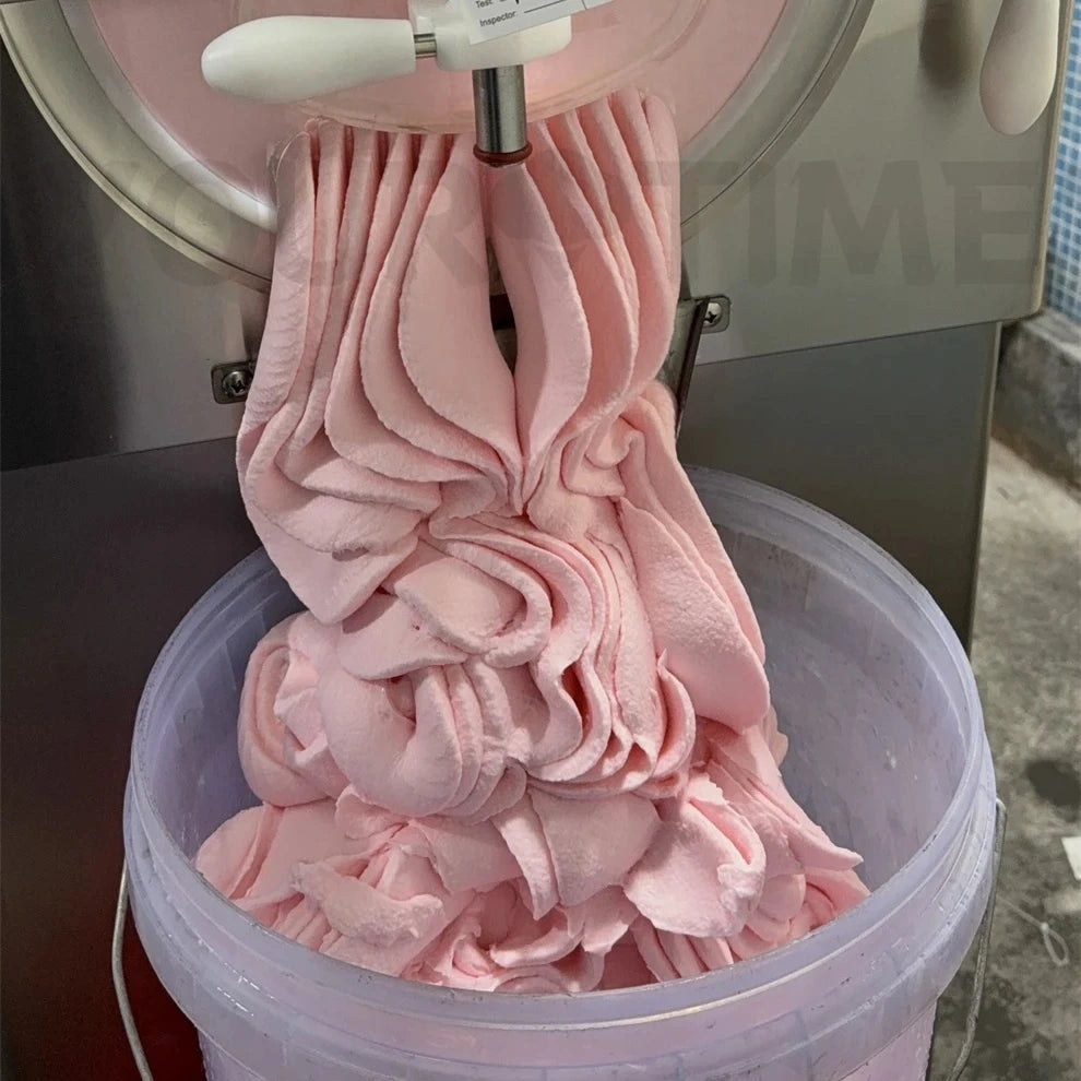 For USA Stock 5 Program Hard Ice Cream Machine Snack Equipment Automatic Artisan Gelato/Italian Ice Creme Machine