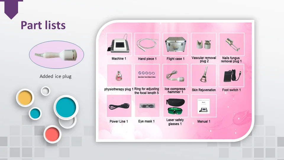 980Nm Laser Diode Vascular Spider Varicose Vein Removal Machine Treatment Fungi Physiotherapy