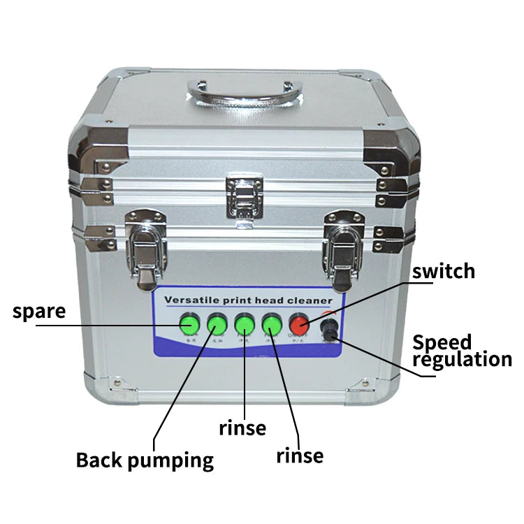 Ultrasonic print head cleaner ultrasonic cleaning machine march printhead DX5 DX6 DX7 Professional washing machine 220v 35w