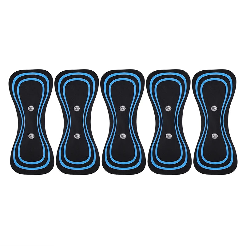 Tens Massager Electrode Pads For EMS Neck Massager Gel Patch Accessories Trainer Exerciser Replacement Muscle Stimulator Sticker