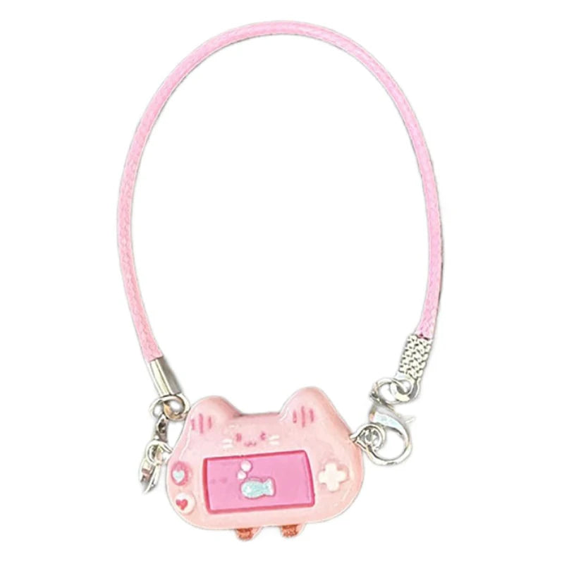 Creative Mini Simulation Games Console Pendant Cartoon Dress Up Toy Dollhouse Decoration Accessories For Doll Neck Ornament