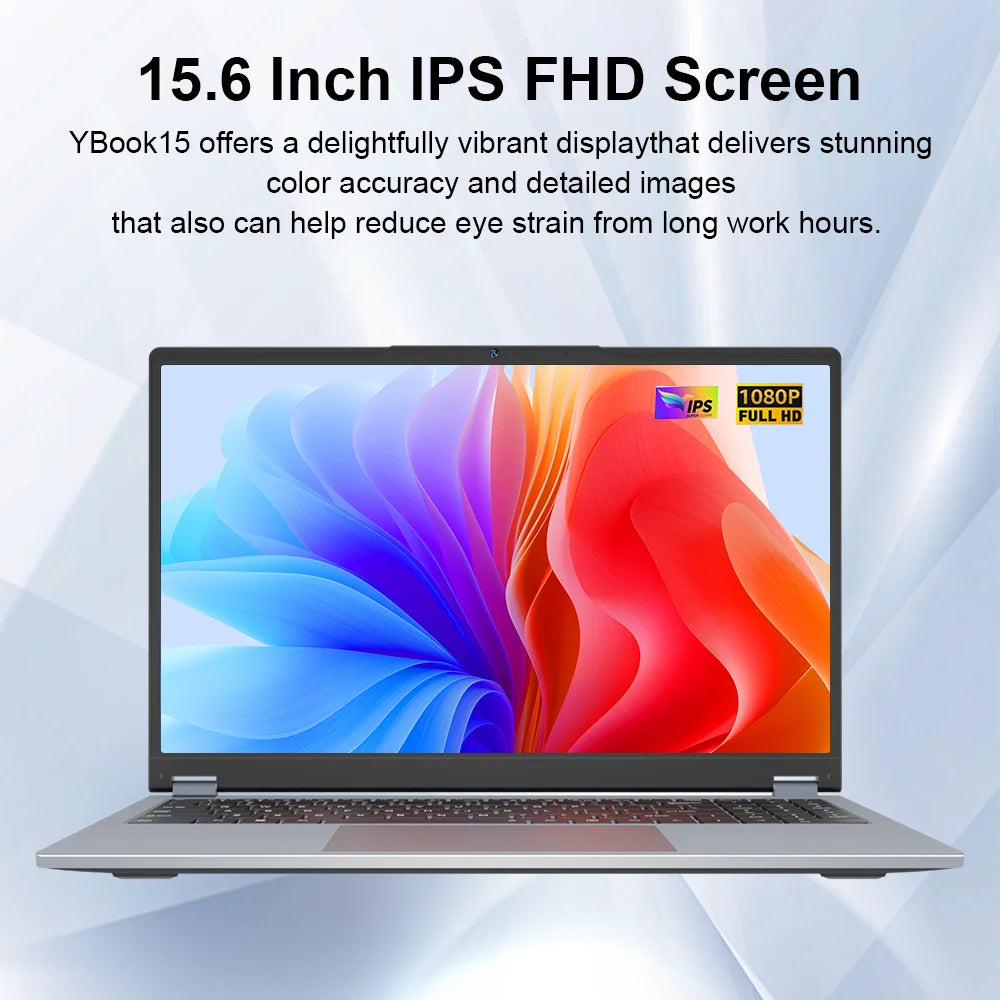 Ninkear YBOOK15 2 in 1 Laptop 360° flip 15.6' FHD IPS Touch Screen Tablet AMD Ryzen™ 3 3200U 16G DDR4+512GB SSD Windows 11 Pro