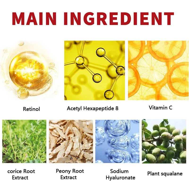 Retinol Collagen Facial Care Moisturizing Cream Deep Hydration  Suitable for dry Aging Face Cream Moisturizing Skin Repair