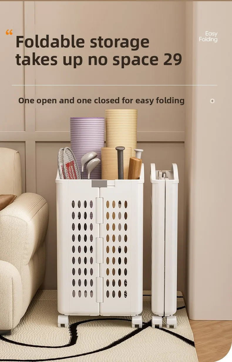 Household foldable dirty clothes basket, dirty clothes storage basket, laundry basket, large capacity, not taking up much space