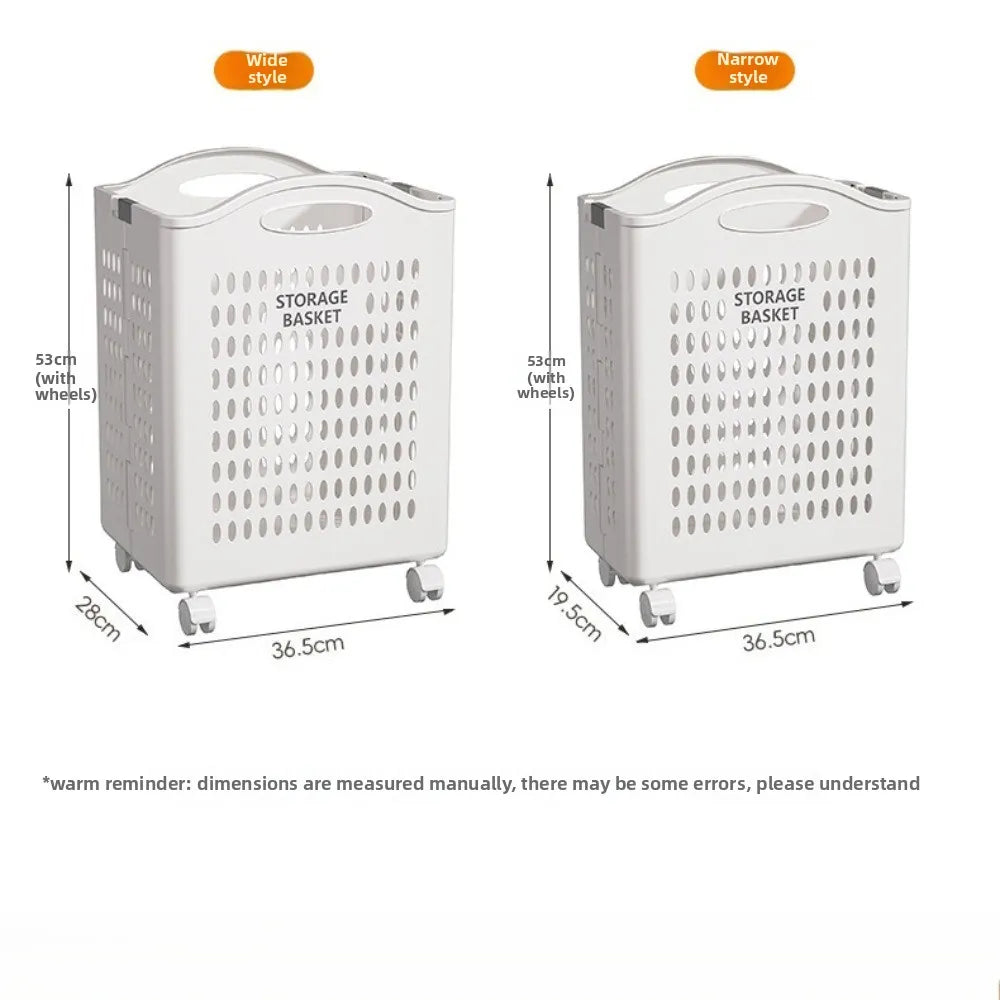 Household foldable dirty clothes basket, dirty clothes storage basket, laundry basket, large capacity, not taking up much space