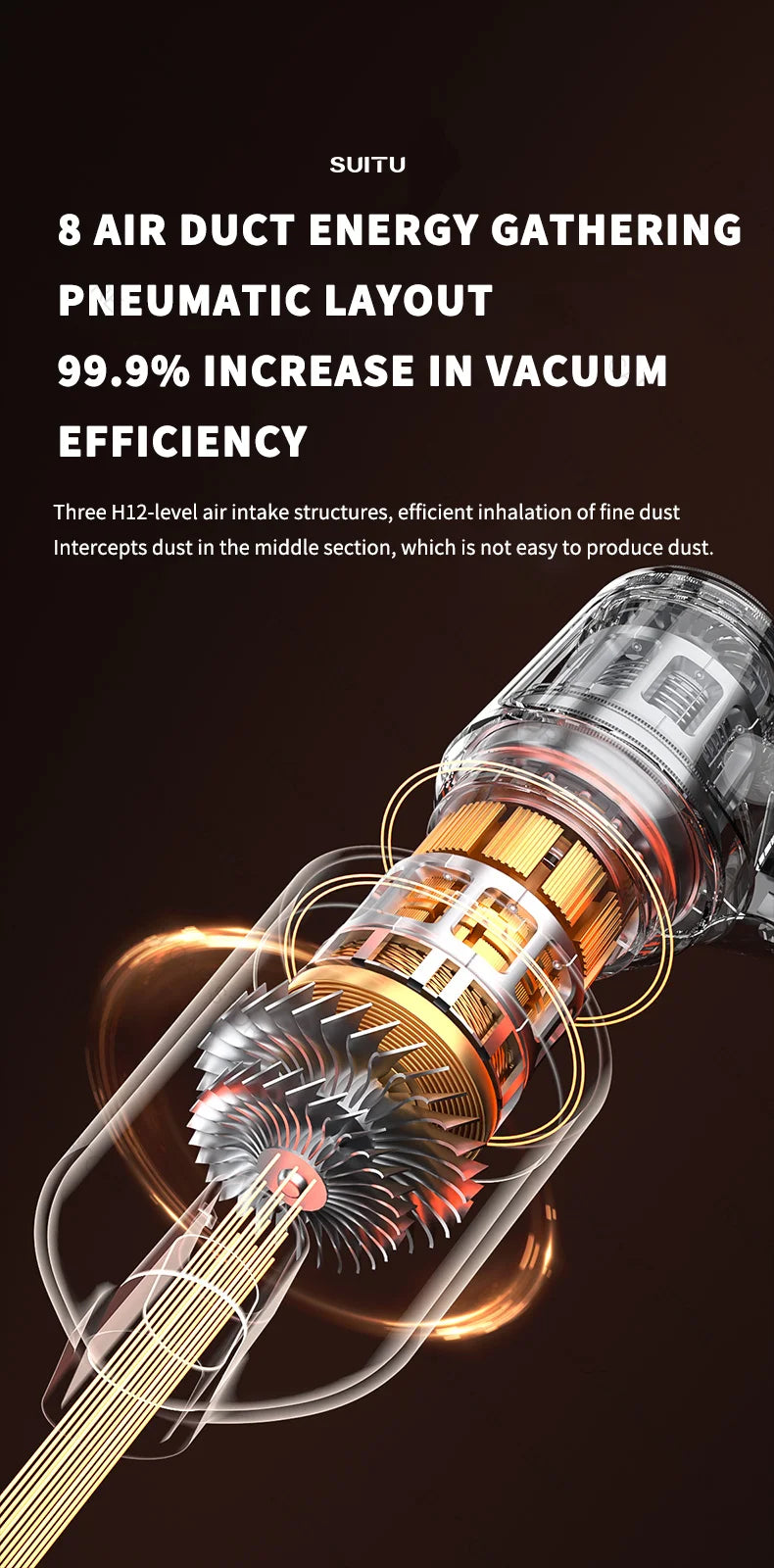 95000PA Home Appliance Car Vacuum Cleaner Wireless Handheld Car Vacuum Vacuuming And Blow 2 IN 1 Portable Strong Suction Cleaner