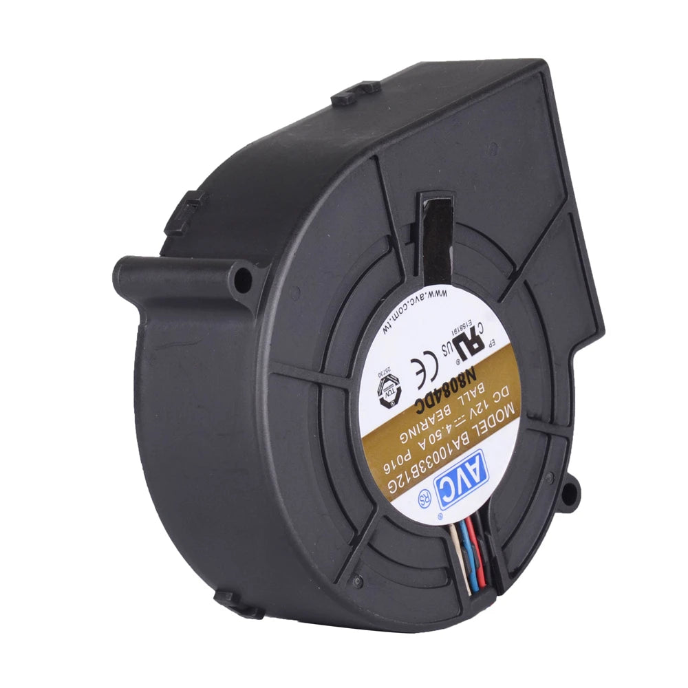 Original 9733 Super Violent Fan Air Dryer Exhaust Fan 12V 4.5A BA10033B12G 9.7cm Centrifugal Turbo Blower