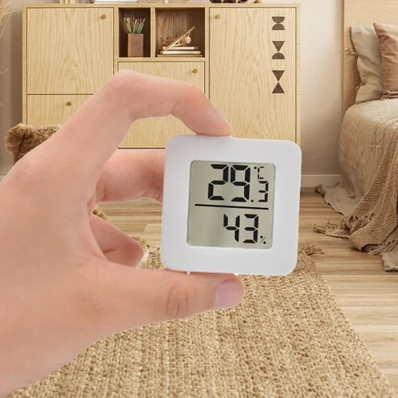 Digital thermometer Indoor Mini Temperature and Humidity Meter Bedroom Meter Portable Electronic Display Humidity and Tempera