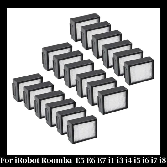 HEPA Filter for iRobot Roomba evo, i,e Series:E5 E6 E7 i1 i3 i4 i5 i6 i7 i8 e, i,Series Robotic Vacuum Cleaners