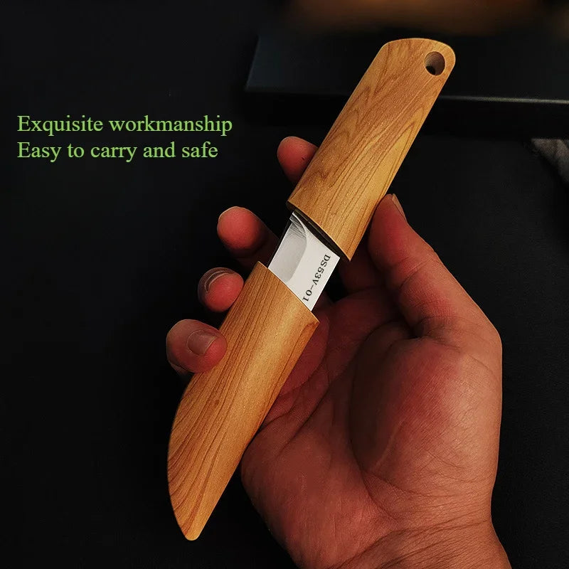 Outdoor Camping Convenient Multi Functional Pocket Tactical Knife Suitable fo Wilderness Survival fruit knif Stainless Steel