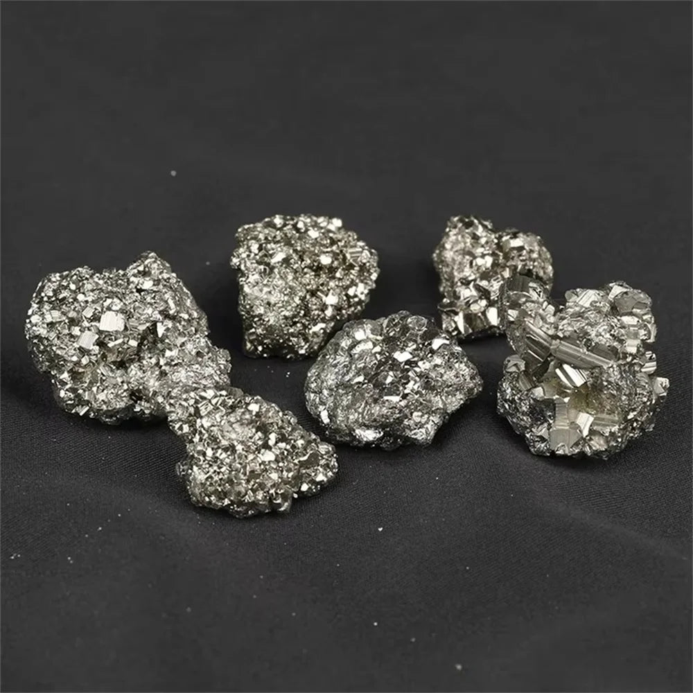 High-quality Pyrite Raw Tumbled Natural Tumbled Stones Crystals Healing Collection Enthusiasts Gifts Gemstones