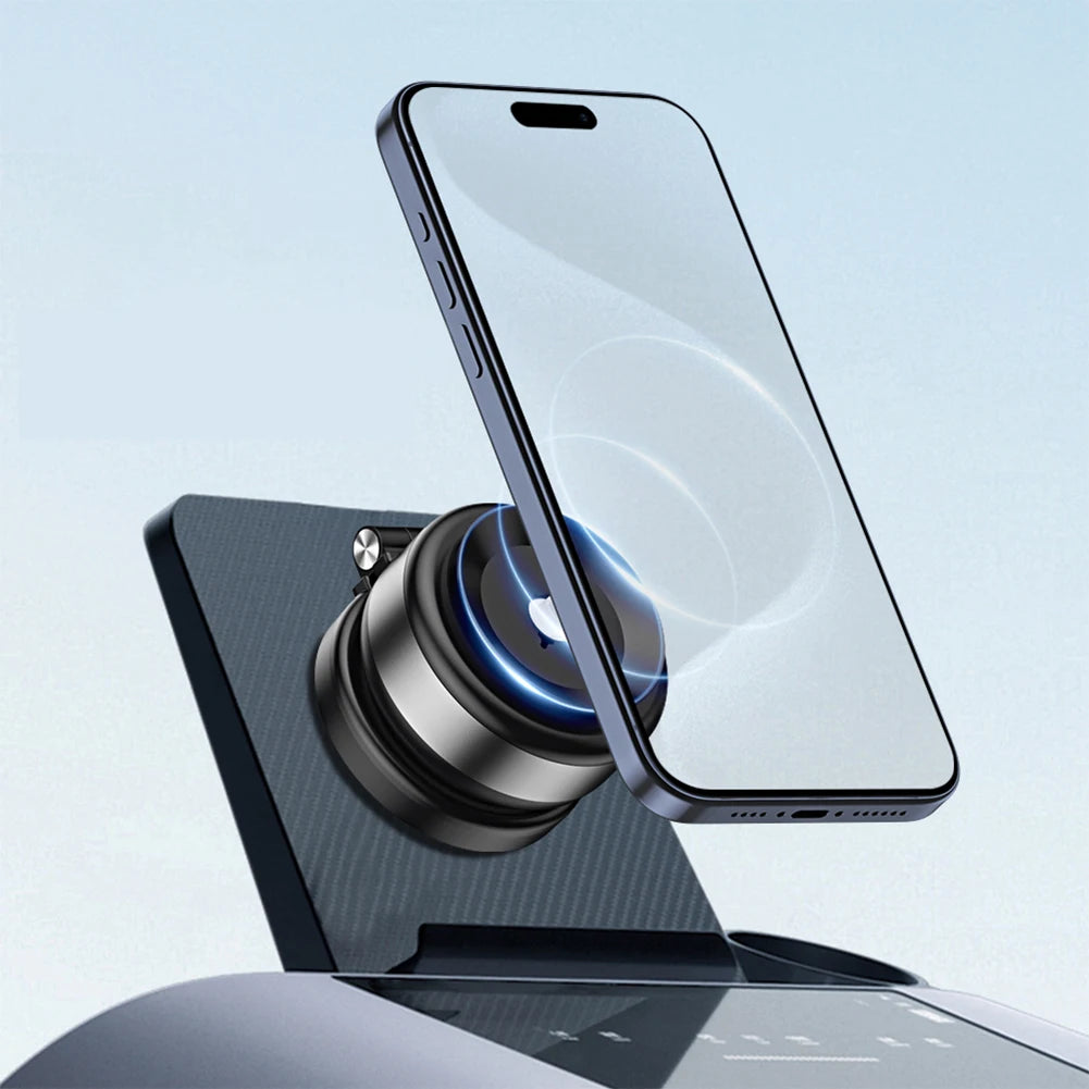 Magnetic Suction Cup Phone Mount for iPhone 16/15/14/13/12 Pro Max Plus Mini 360° Adjustable Magnetic Cell Phone Holder for Car