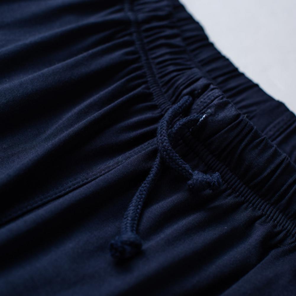 Men Silky Shorts Modal Summer Men Pajama Shorts Stay Cool Comfortable Men Shorts All-match Drawstring Shorts Men Accessories