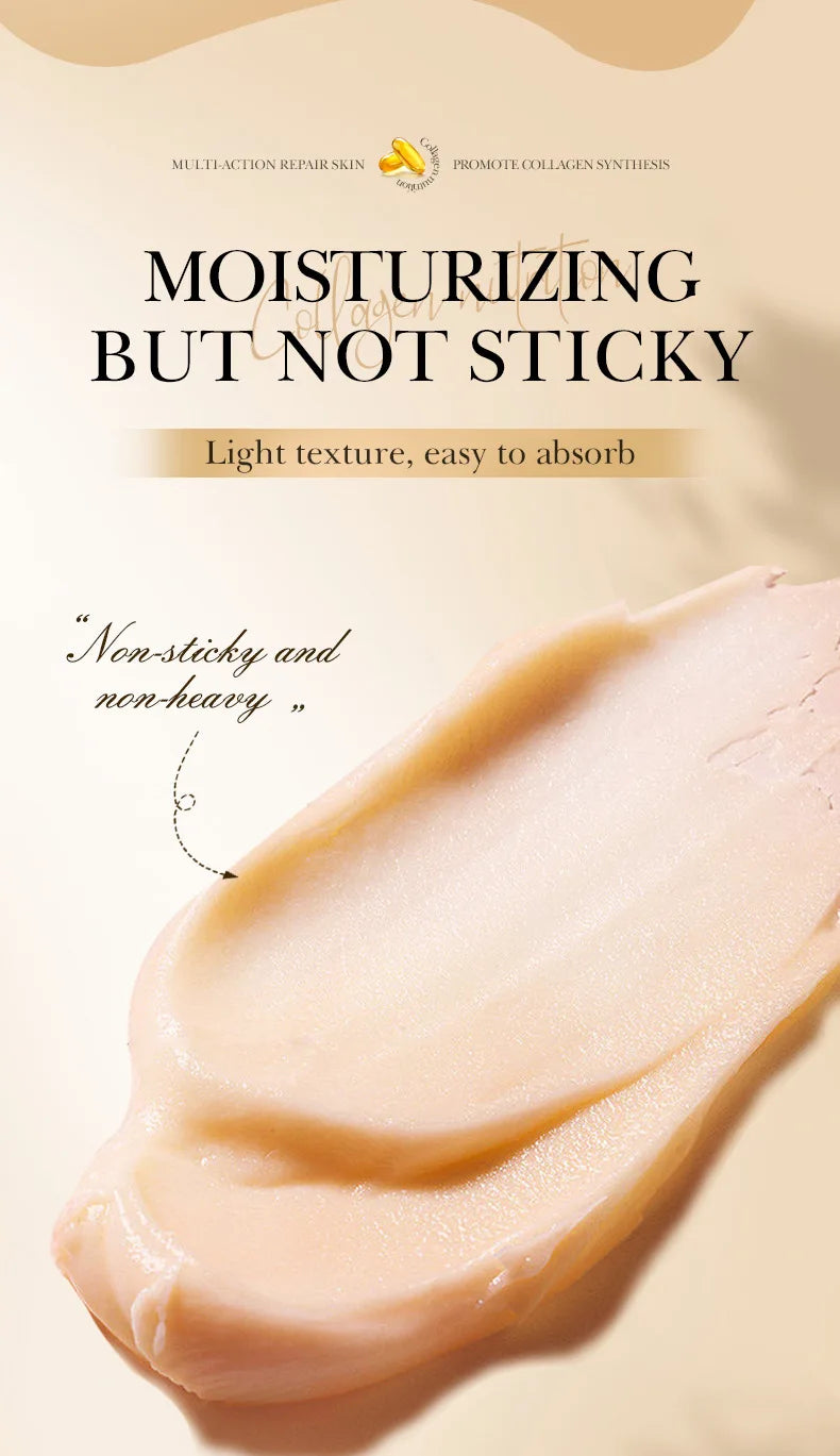 SADOER Collagen Lip Balm Moisturizing Anti Cracking Brightening  Repair Nourishing Hydrating Lipstick Lips Skin Care Products