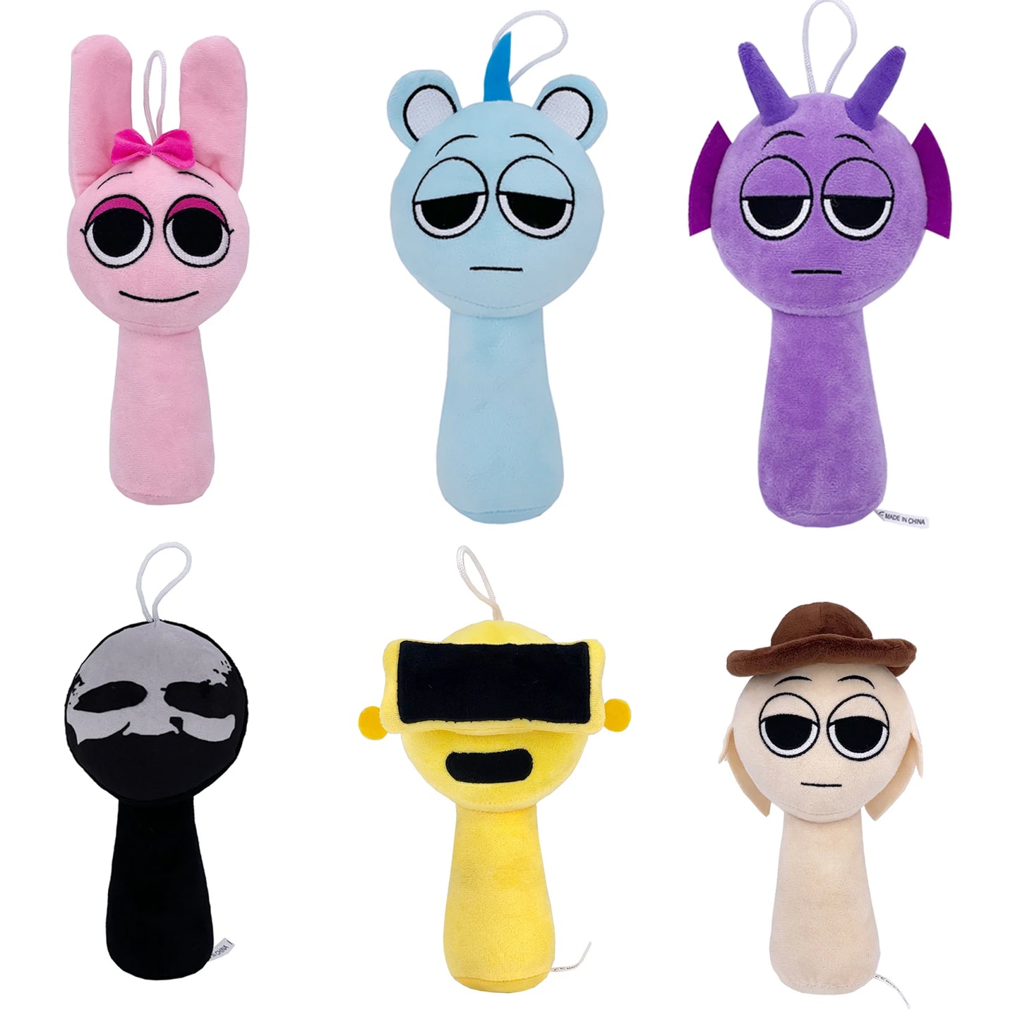 20style Sprunki Plush Toys Sprunki Plush Doll Sprunki Game Pillow Kids Birthday Gifts Stuffed Dolls Christmas Gift