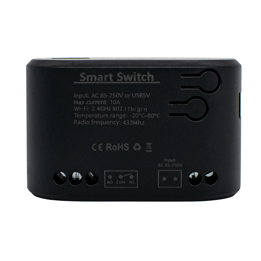 Smart Temperature Switch Tuya WiFi Smart Life Control 1 Gang 85-250V Monitoring Thermostat Passive Dry Contact Relay Match Alexa