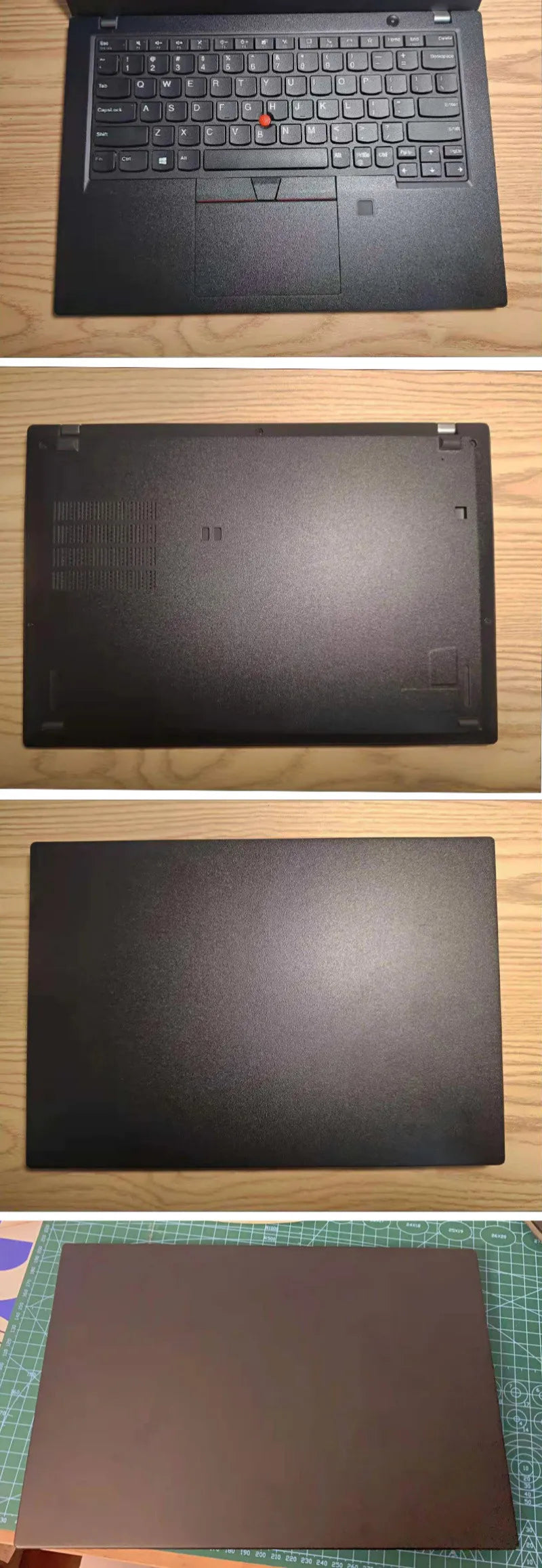 Pre-cut 1xTop+1xPalmrest Skin Sticker Cover Film For X390 Yoga P40 Yoga 260 370 L380 X380 Yoga 460 X1 Tablet Gen 1/2