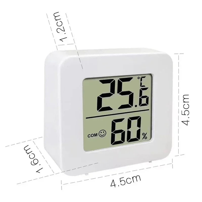 Digital thermometer Indoor Mini Temperature and Humidity Meter Bedroom Meter Portable Electronic Display Humidity and Tempera