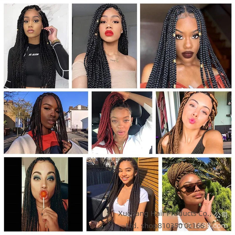 Ez Dirty Braid 3-pack 26-inch 270g Low-temperature Silk African American European Large Braids Easy Braid Hair