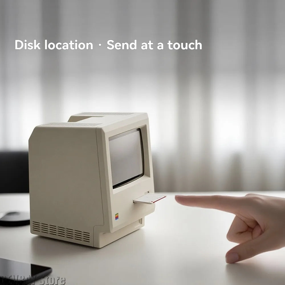 Retro Clock Creativity Alarm Clock Student Specific Wake Up Artifact Nostalgic Desktop Male Electronic Maclock