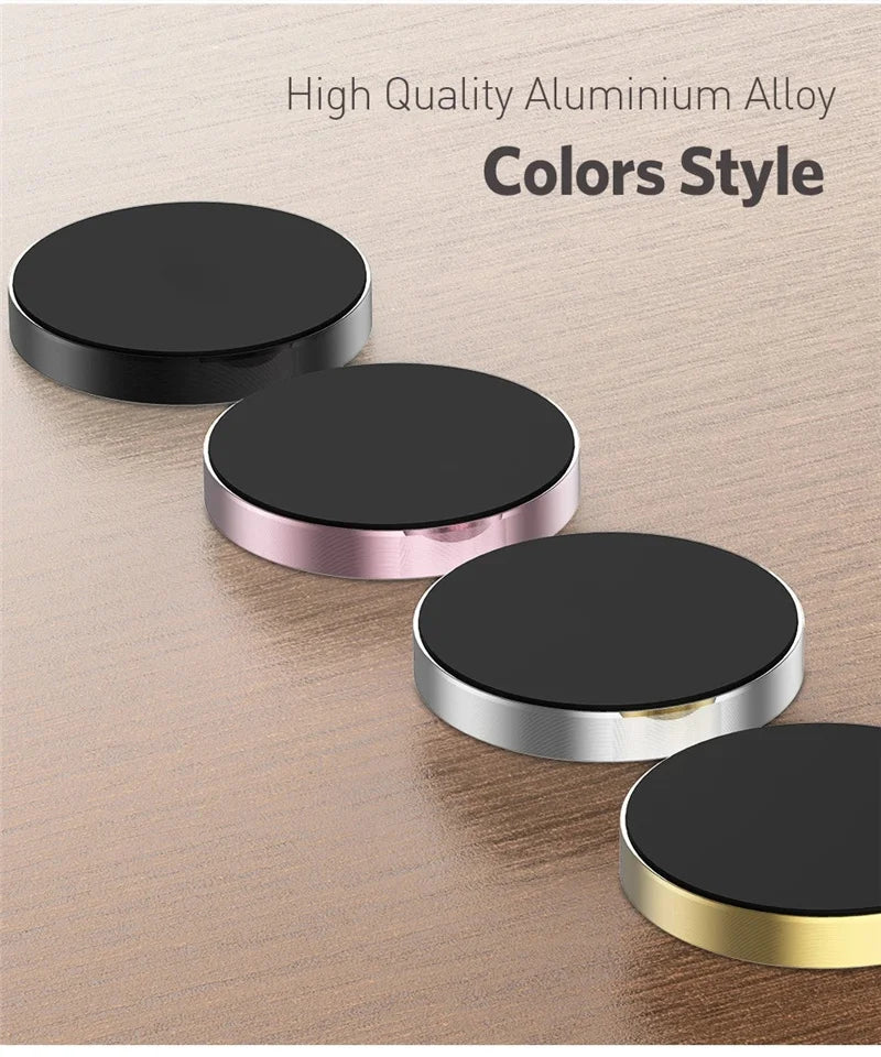 Magnetic Phone Car Holder Stand Universal Magnetic Mount Bracket Stick on Car Dashboard Wall for iPhone Samsung Xiaomi Huawei