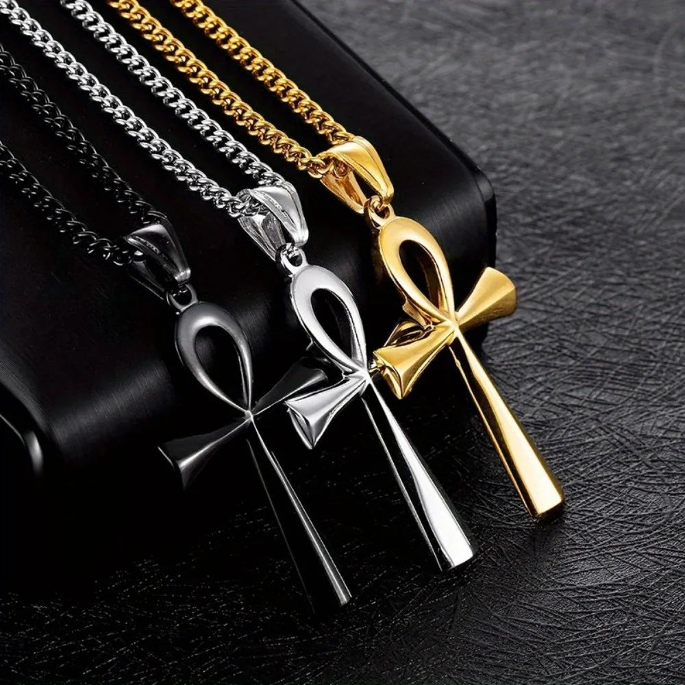 Classic Fashion Christmas Ornaments Necklace Amulet Pendant Charm Nacklace Men Punk Hip Hop Trend Mix and Match Wholesale