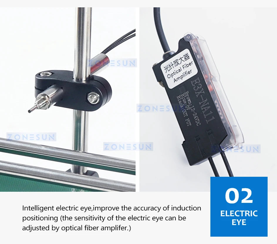 ZONESUN Automatic Single Head Liquid Filling Machine With Conveyor Perfume Oil Bottle Water filler ZS-DPYT1500 / ZS-DPYT3000