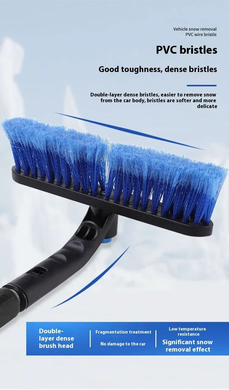 Snow Removal Brush, Car Snow Shovel, Ice Scraper, Snow Removal Tool, Defrosting Shovel, Snow Scraper, Four-In-One