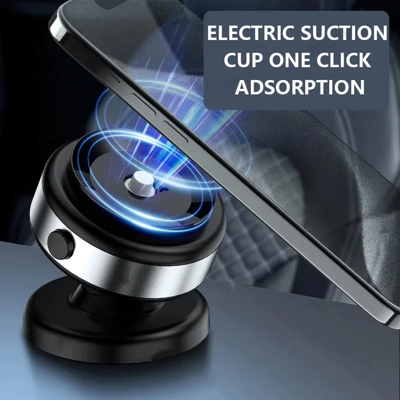 Double Sided Suction Cup Magnetic Phone Holder Lazy Multi-functional Foldable Storage Holder Vacuum Suction Phone Holder