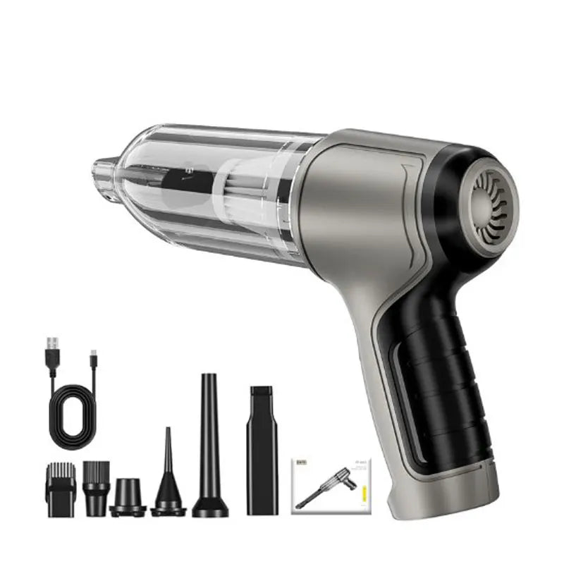 Brushless Car Vacuum Cleaner Cordless Handheld Auto Vacuum Home & Car Dual Use Mini Vacuum Cleaner with Builtin Battrery