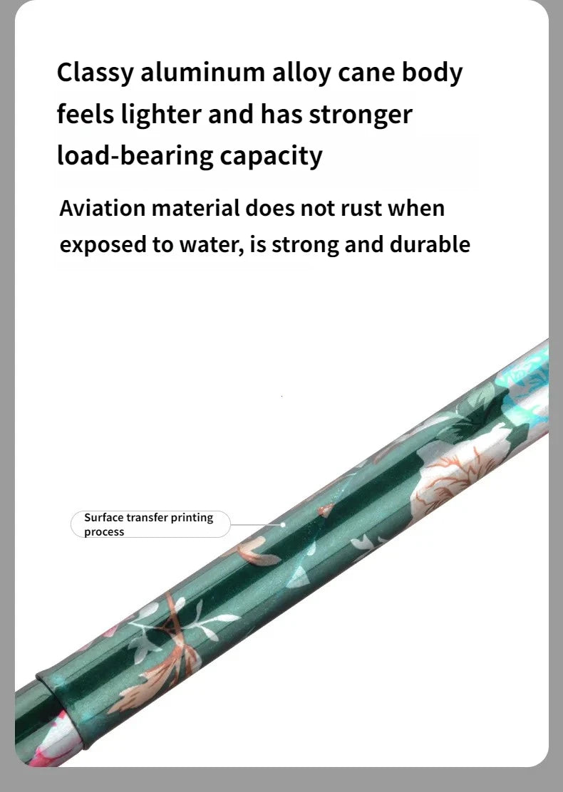 Outdoor Walking Sticks Hiking Camping Mountaineering Poles Telescopic Baton Trekking Poles Folding Cane Crutches Pole Unisex