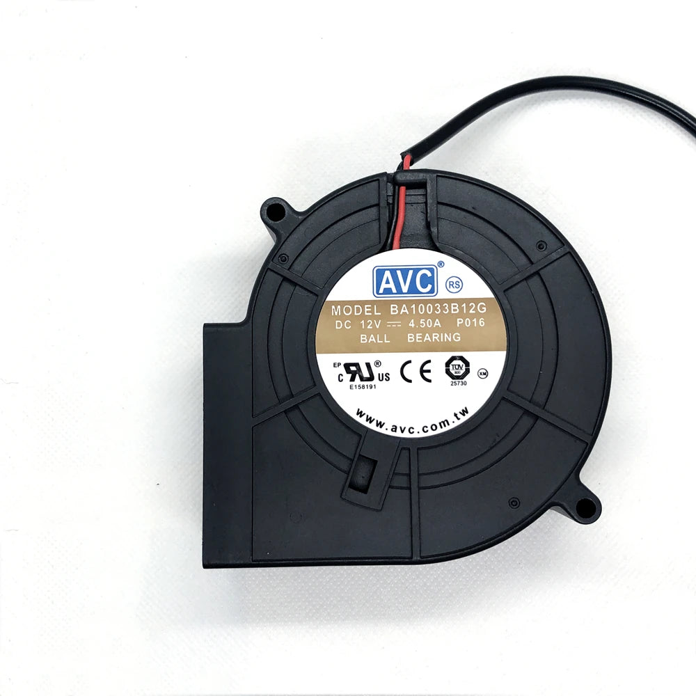 Original 9733 Super Violent Fan Air Dryer Exhaust Fan 12V 4.5A BA10033B12G 9.7cm Centrifugal Turbo Blower
