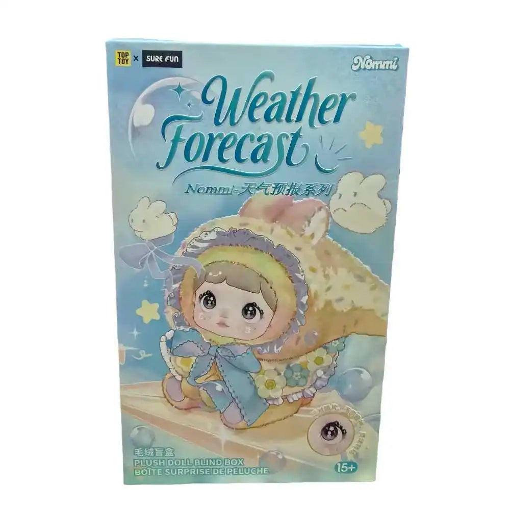 Nommi Weather Forecast Series Blind Box - Cute plush toy Handmade Bag Pendant Gift for Weddings Birthdays  Holidays Christmas