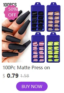 100PCS Short Square False Toenail Tips Full Cover White Artificial Fake Toenail Acrylic Foot Nail Art Tip Press on Toe Extension