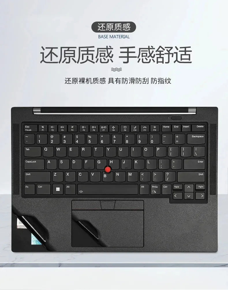 Pre-cut 1xTop+1xPalmrest Skin Sticker Cover Film For X390 Yoga P40 Yoga 260 370 L380 X380 Yoga 460 X1 Tablet Gen 1/2