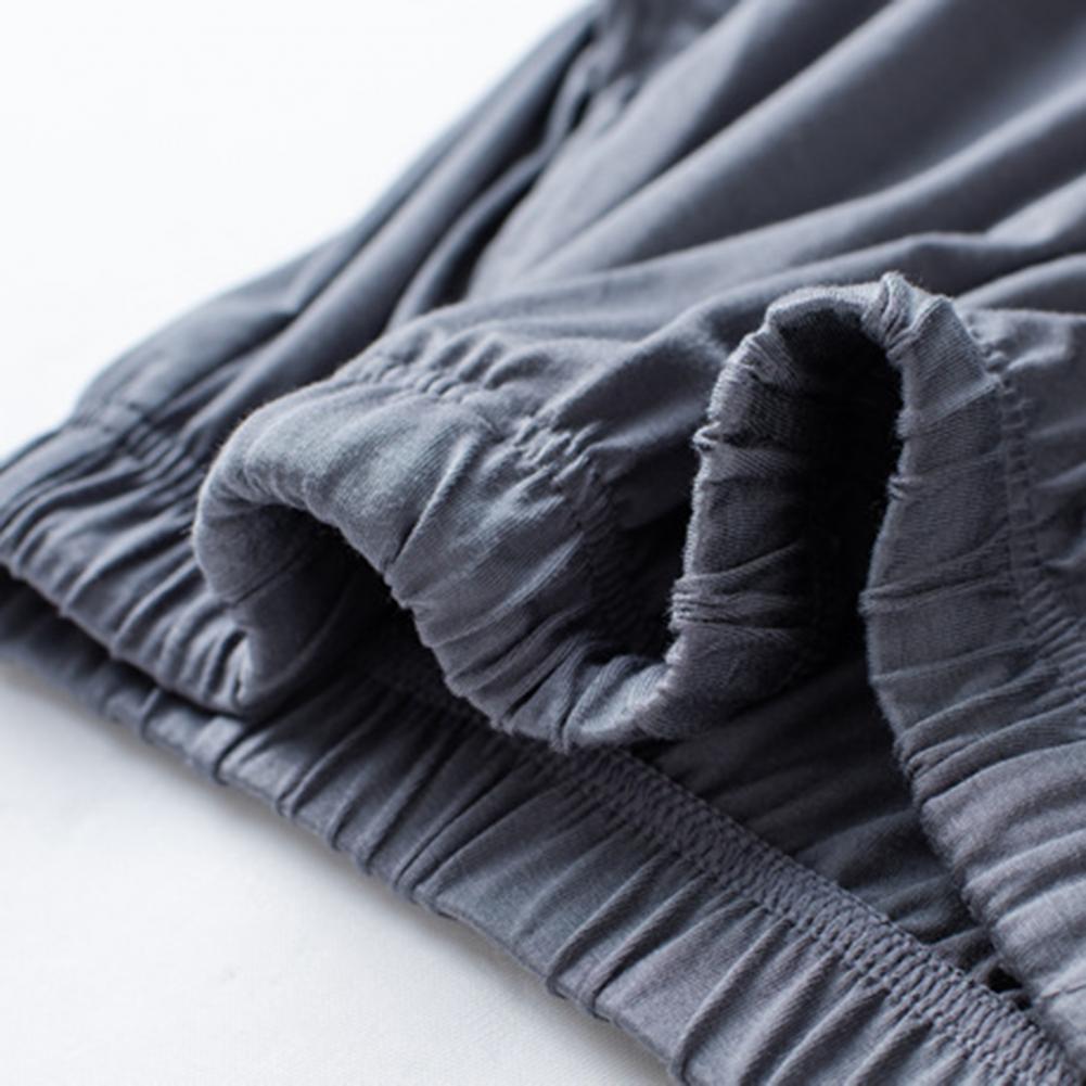 Men Silky Shorts Modal Summer Men Pajama Shorts Stay Cool Comfortable Men Shorts All-match Drawstring Shorts Men Accessories